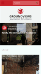 Mobile Screenshot of groundviews.org