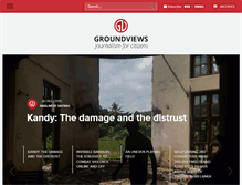Tablet Screenshot of groundviews.org